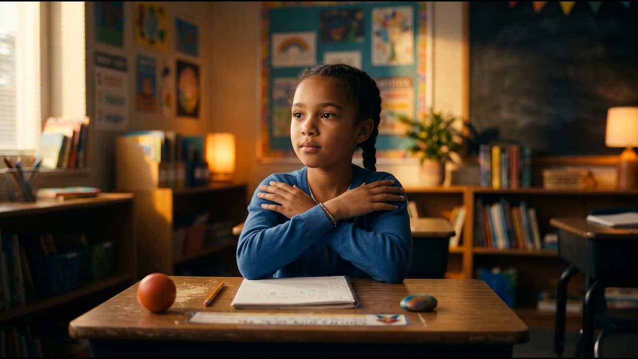 What is the "3 3 3 rule" for children with anxiety?