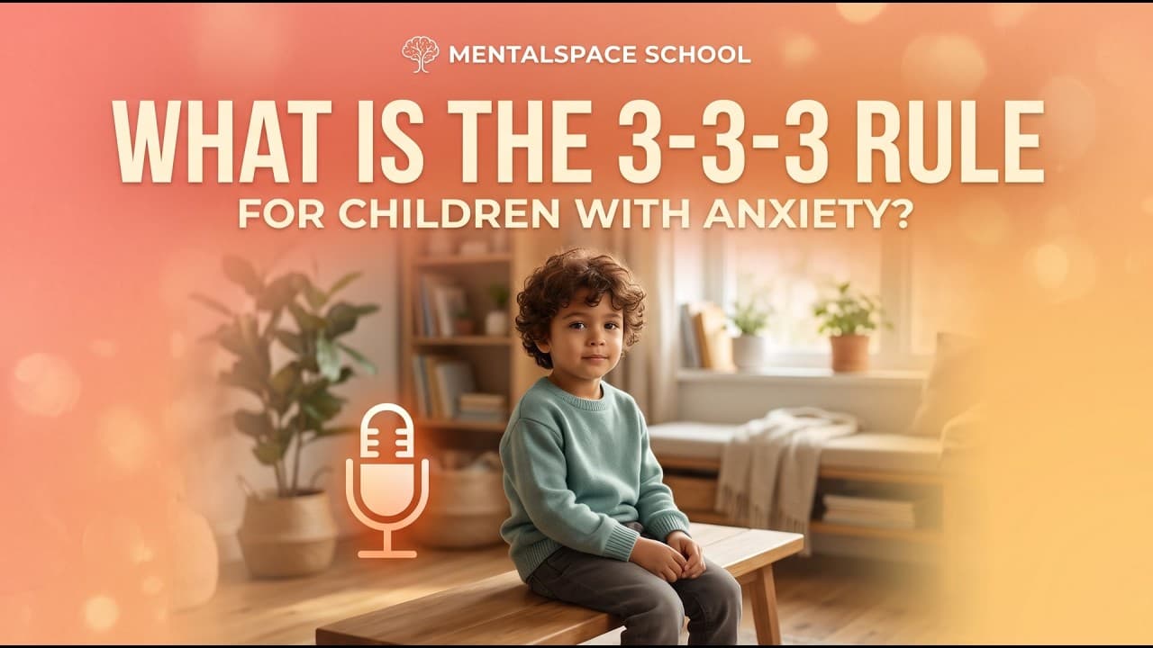 What is the "3 3 3 rule" for children with anxiety? — Full Episode | K-12 School Mental Health