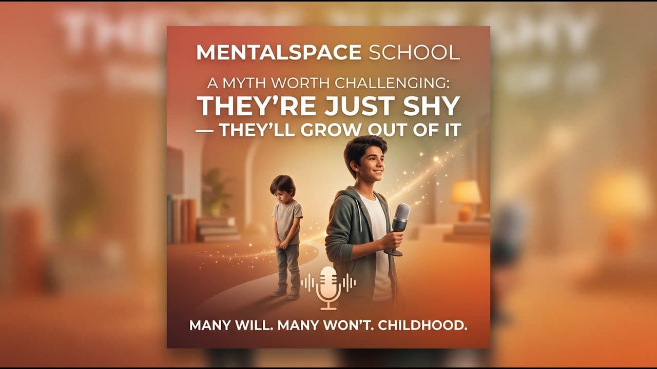 A myth worth challenging: 'They're just... | K-12 School Mental Health