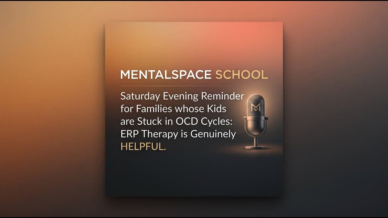 Saturday evening reminder for families... | K-12 School Mental Health