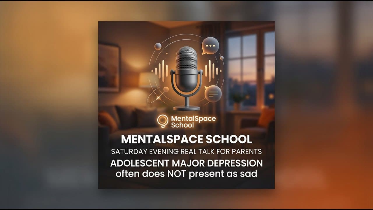 Saturday evening real talk for parents —... | K-12 School Mental Health