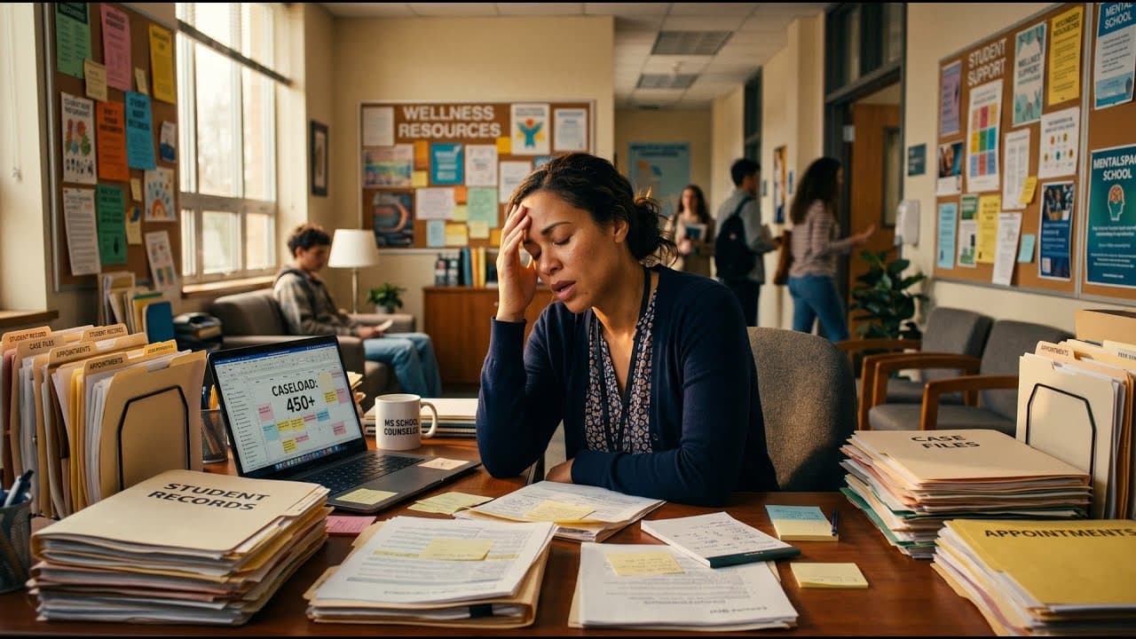 School counselors — you're doing... | K-12 School Mental Health