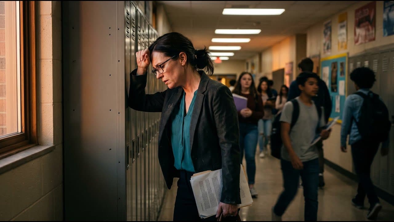 There's a myth that teachers should "just... | K-12 School Mental Health