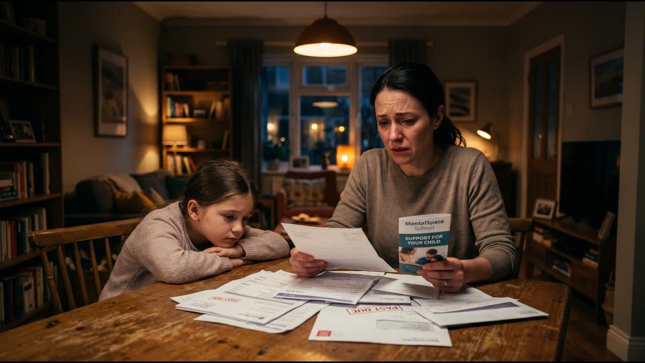 No family should have to choose between... | K-12 School Mental Health