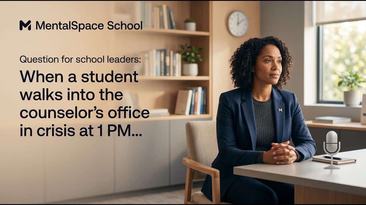 Question for school leaders | K-12 School Mental Health