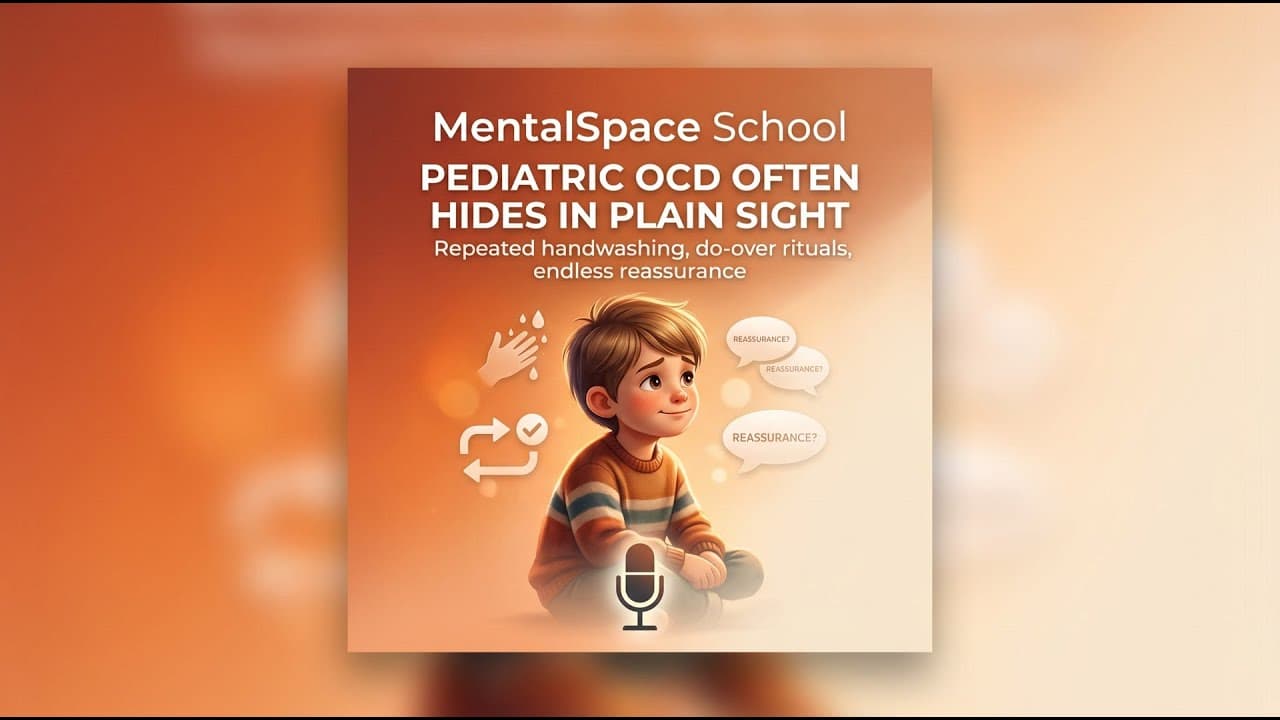 Pediatric OCD often hides in plain sight:... | K-12 School Mental Health